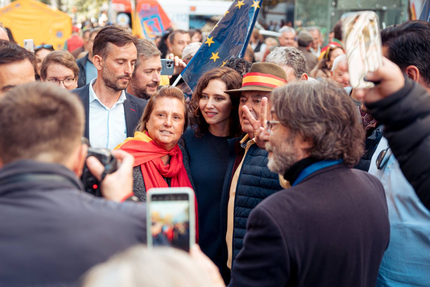 Un millón de personas se manifiestan contra la amnistía en Cibeles según los organizadores