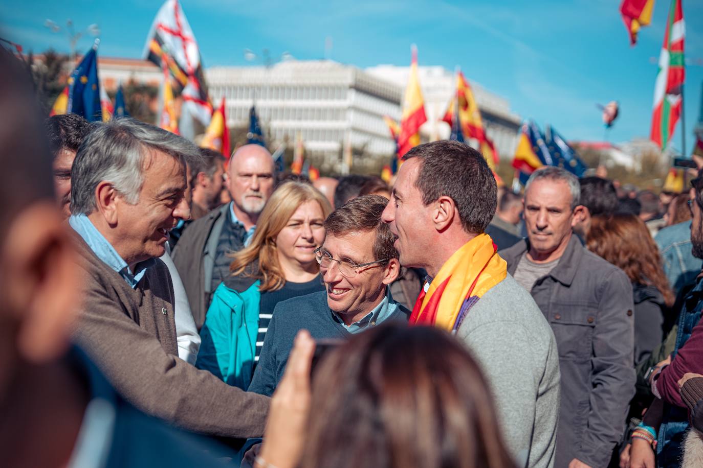 Un millón de personas se manifiestan contra la amnistía en Cibeles según los organizadores