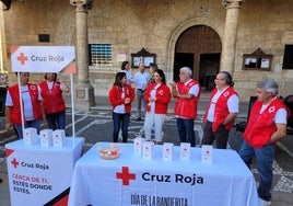 Voluntarios, técnicos y responsables de la asamblea comarcal de Cruz Roja Ciudad Rodrigo.