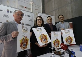 Juan Carlos Zaballos, Soraya Sánchez, Jorge Moro y Ángel Fernández Silva en la presentación.