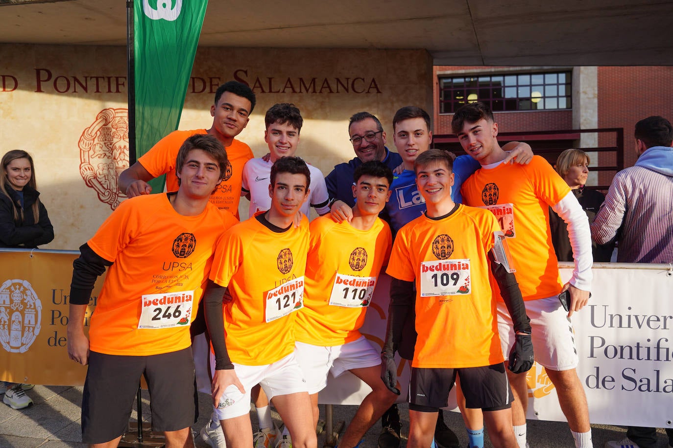 Nuevo exitazo de la San Silvestre Universitaria por las calles de Salamanca