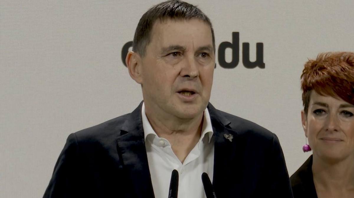 Otegi deja en el aire su candidatura a lehendakari