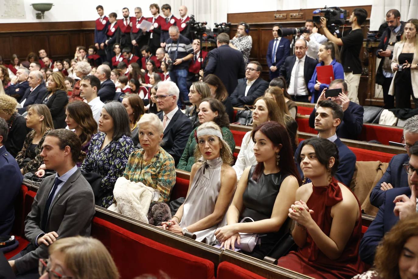 La Reina Sofía y Yolanda Díaz, presentes en el Paraninfo de Salamanca