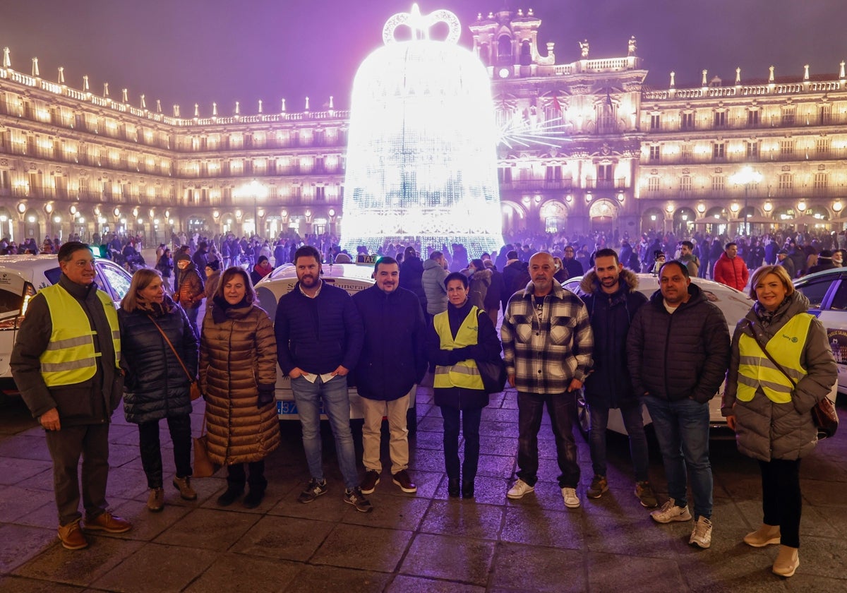 Participantes del proyecto el pasado año en la Plaza.