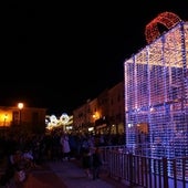 Peñaranda se llena de luz, sonido e ilusión navideña