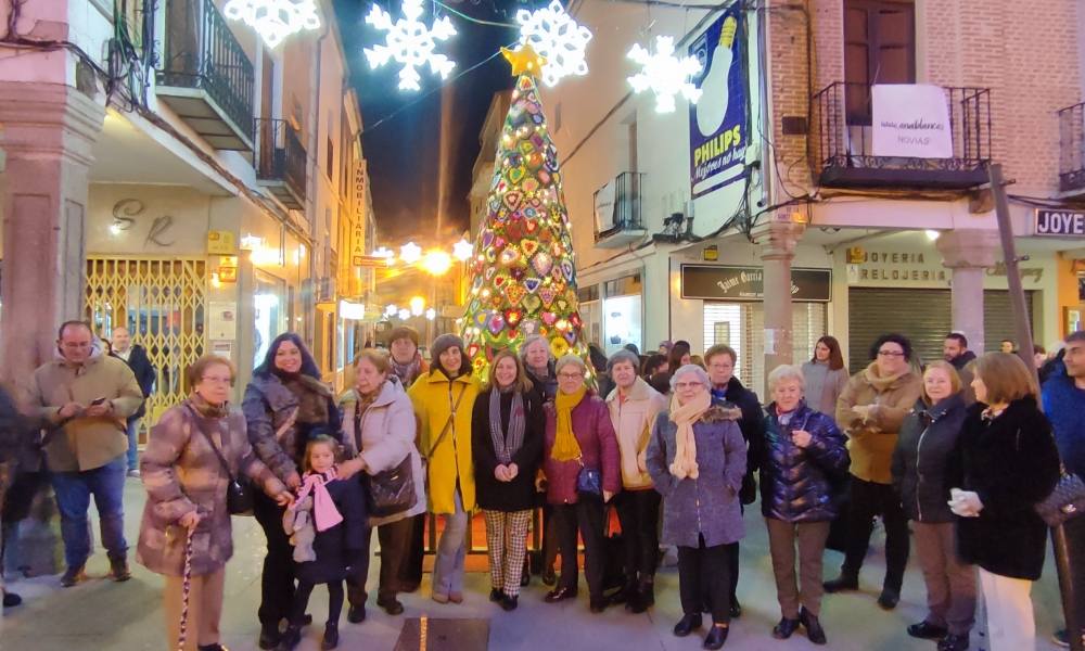 Peñaranda se llena de luz, sonido e ilusión navideña