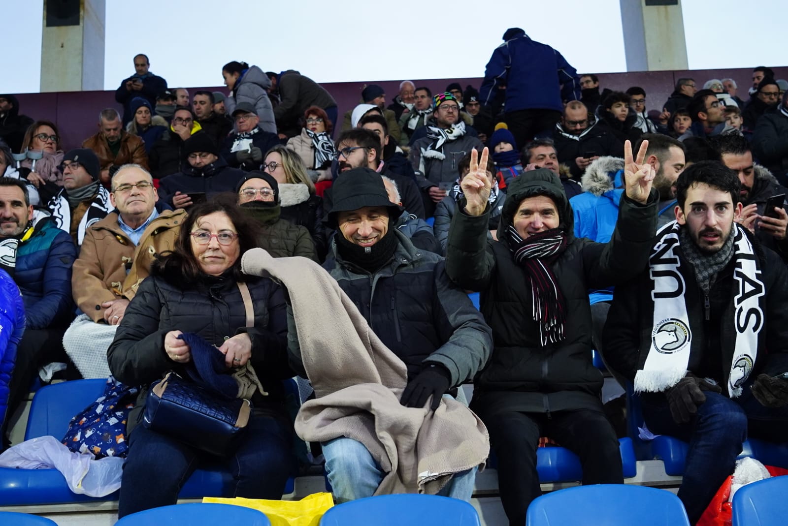 Búscate en la grada del Reina Sofía en el partido contra el Nàstic