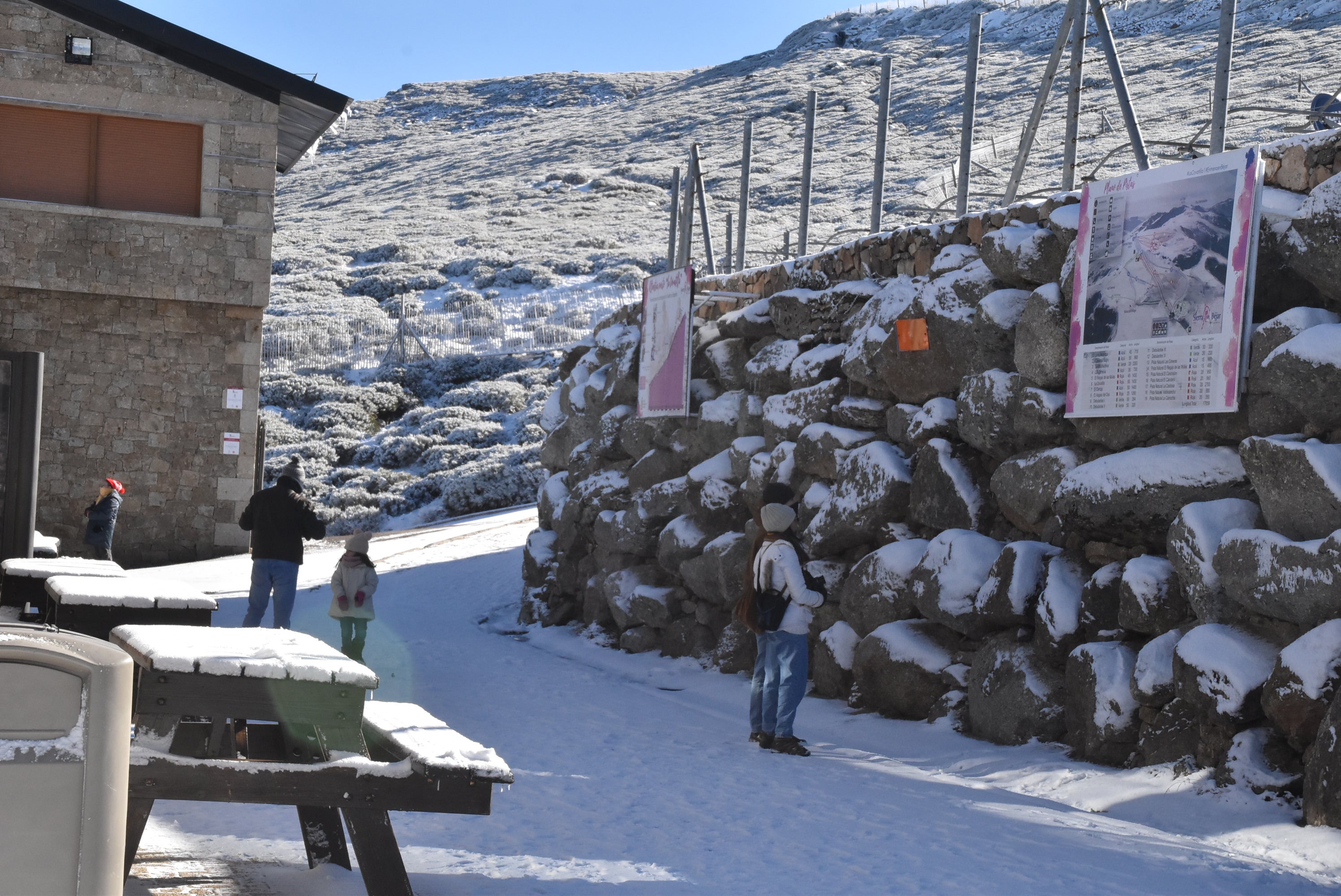 Abre La Covatilla y este puente se activarán los cañones para tener más nieve