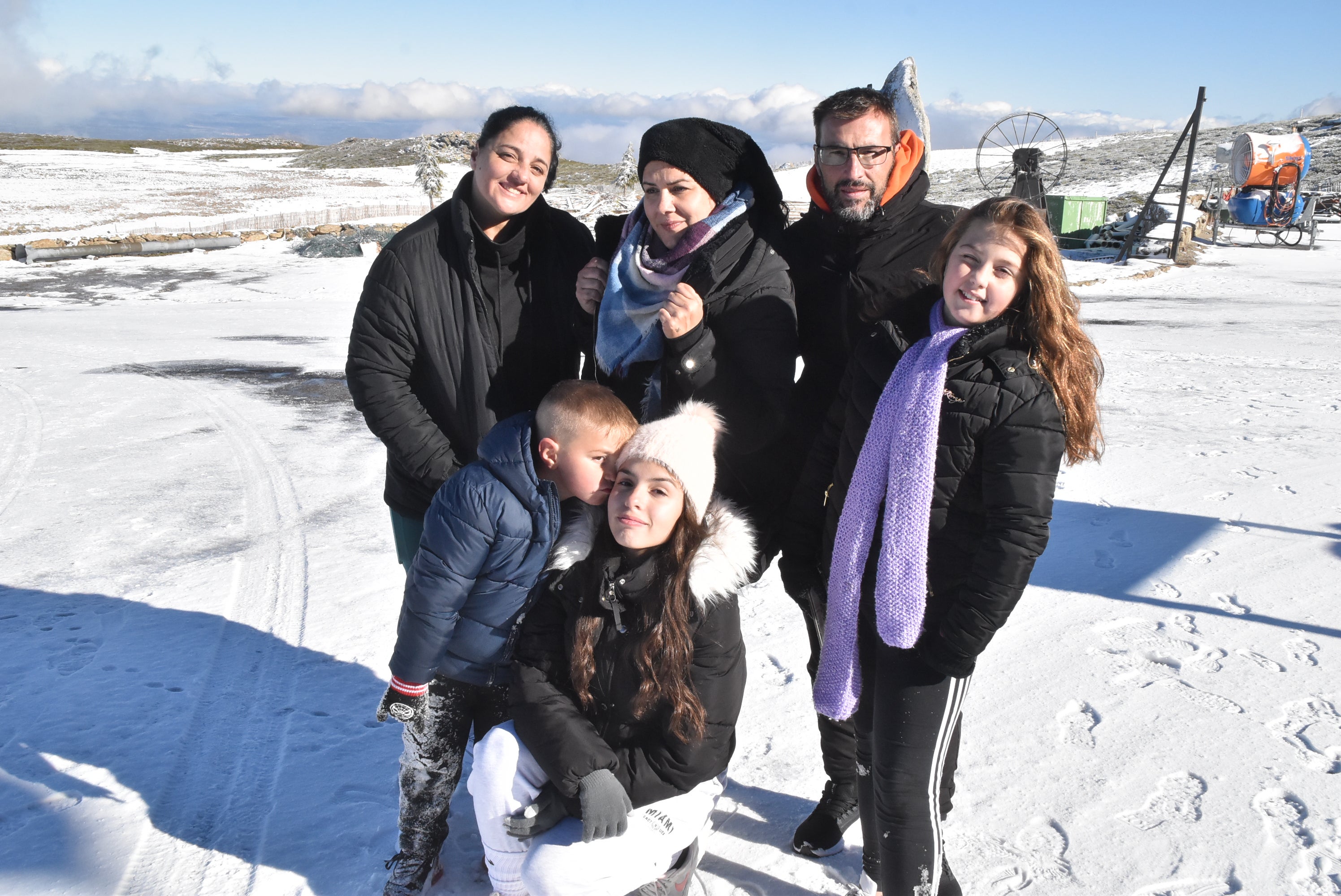 Abre La Covatilla y este puente se activarán los cañones para tener más nieve