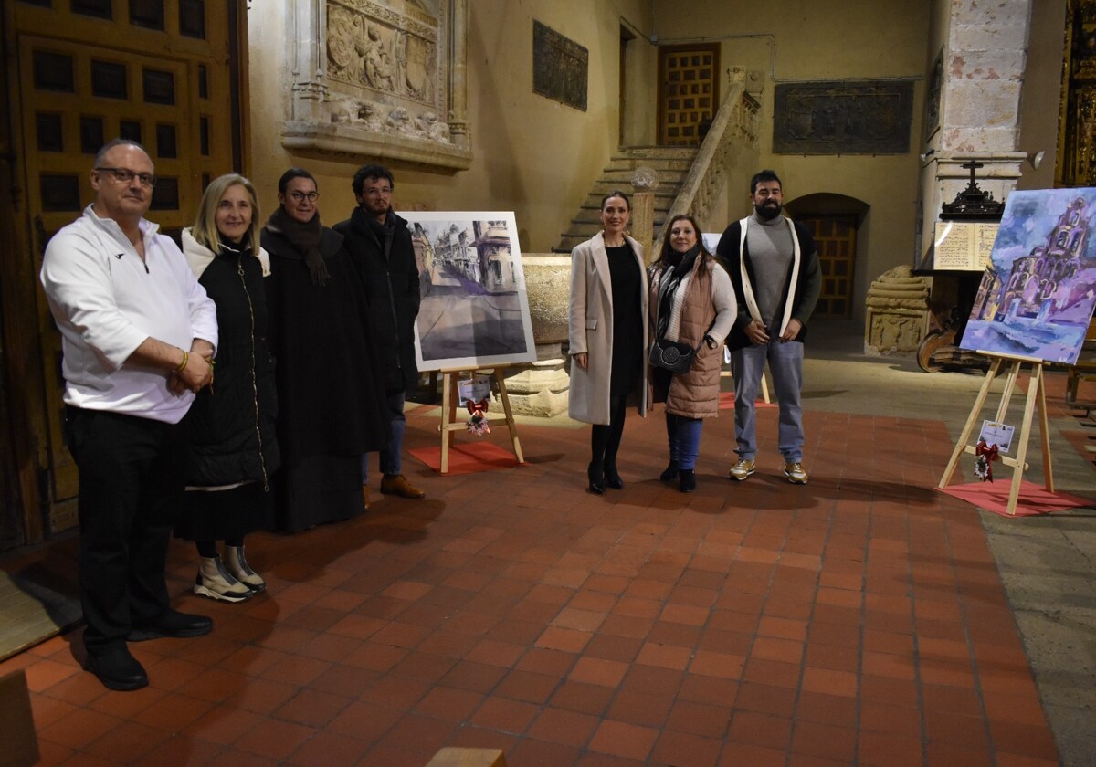 &#039;Rincones de Alba&#039;, la nueva exposición pictórica de la villa ducal en la iglesia de San Juan