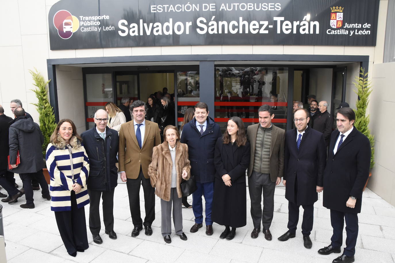 Elogios a Sánchez-Terán en la inauguración de la Estación de Autobuses de Ciudad Rodrigo