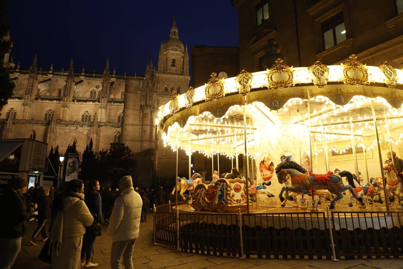 Espectacular arranque de la Navidad en Salamanca
