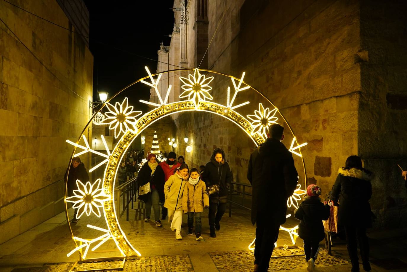 ¿Le gusta la iluminación navideña de Salamanca de este año?