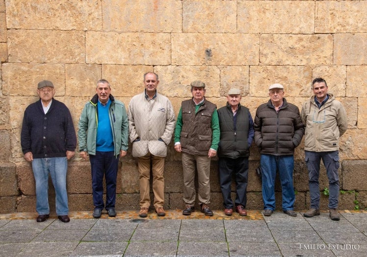 Imagen principal - Protagonistas del Carnaval Cultural de Ciudad Rodrigo