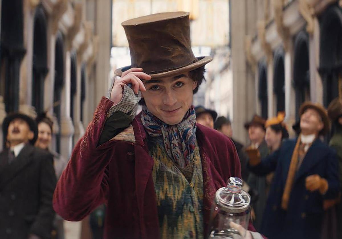 ¿Cómo era Willy Wonka antes de abrir la fábrica de chocolate?