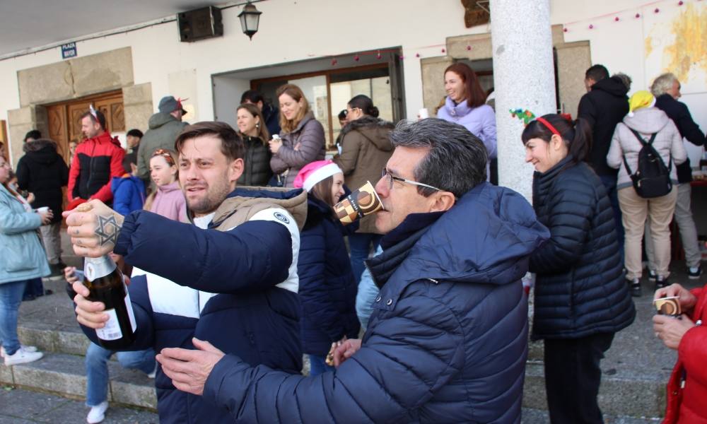 El singular pueblo de Salamanca que ya se ha tomado las doce uvas