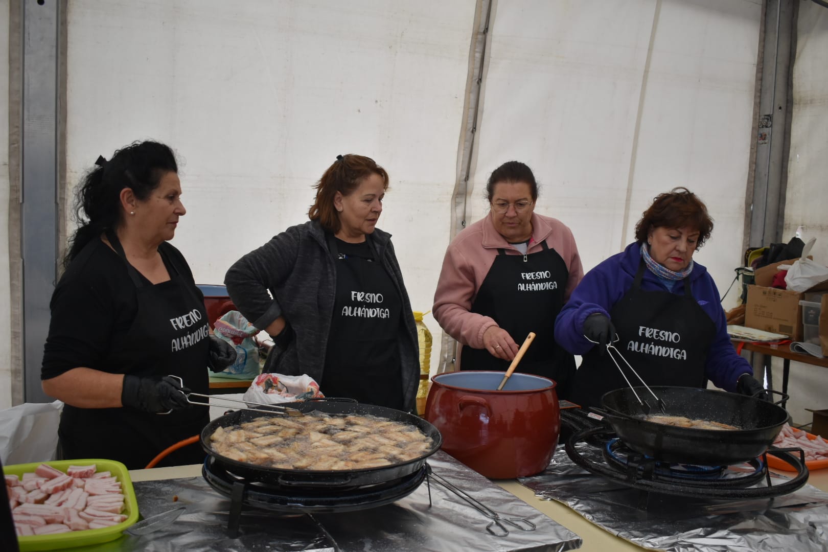 Jornada de tradición y buen yantar en Fresno Alhándiga