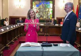 Cristina Ibarrola dejará de ser alcaldesa de Pamplona y volverá a serlo Joseba Asiron.