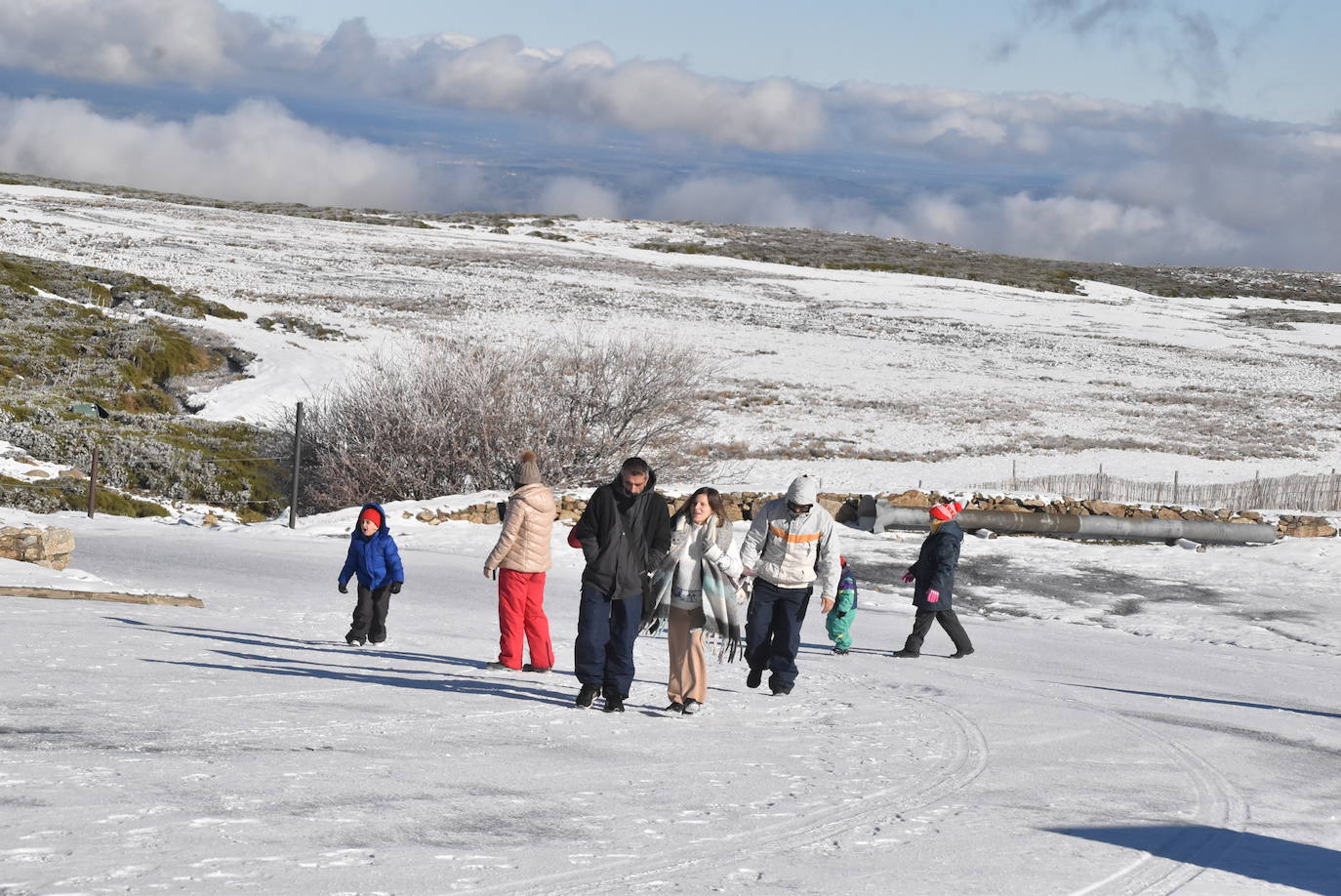 La nieve vuelve a La Covatilla