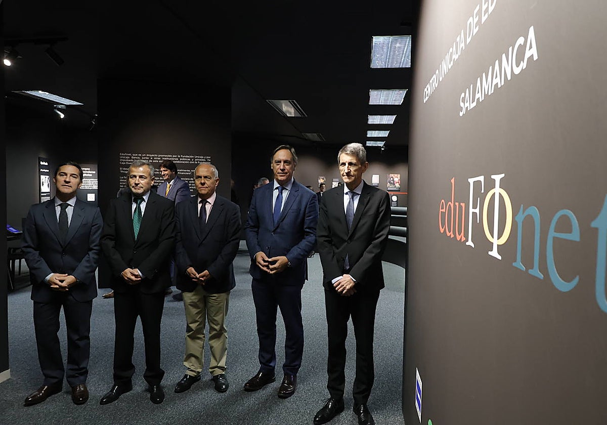 Juan Antonio Cano, José Mª de la Vega, Ángel Morín, Carlos G. Carbayo y José Manuel Domínguez.