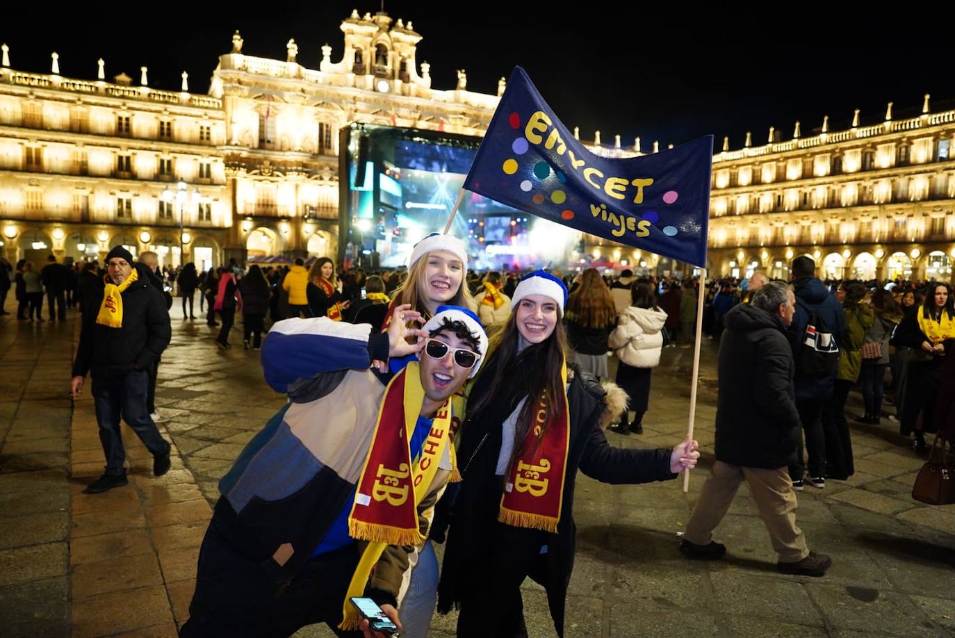 Así se vivió el Fin de Año Universitario