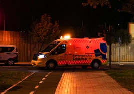 Una ambulancia de Emergencias Sanitarias en Salamanca.
