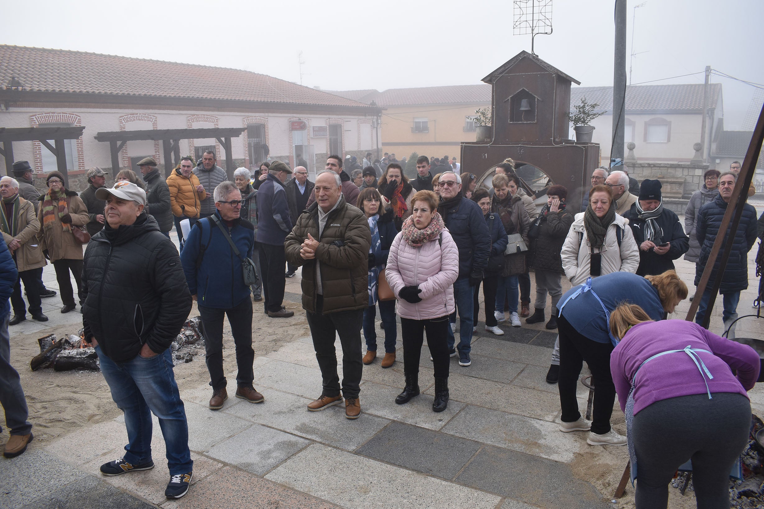 Galinduste celebra la matanza con un invitado muy famoso y más de 400 personas