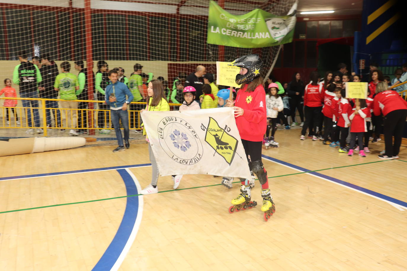 Béjar se vuelca con la gala deportivo-benéfica: 1.500 kilos de alimentos, productos de higiene y limpieza