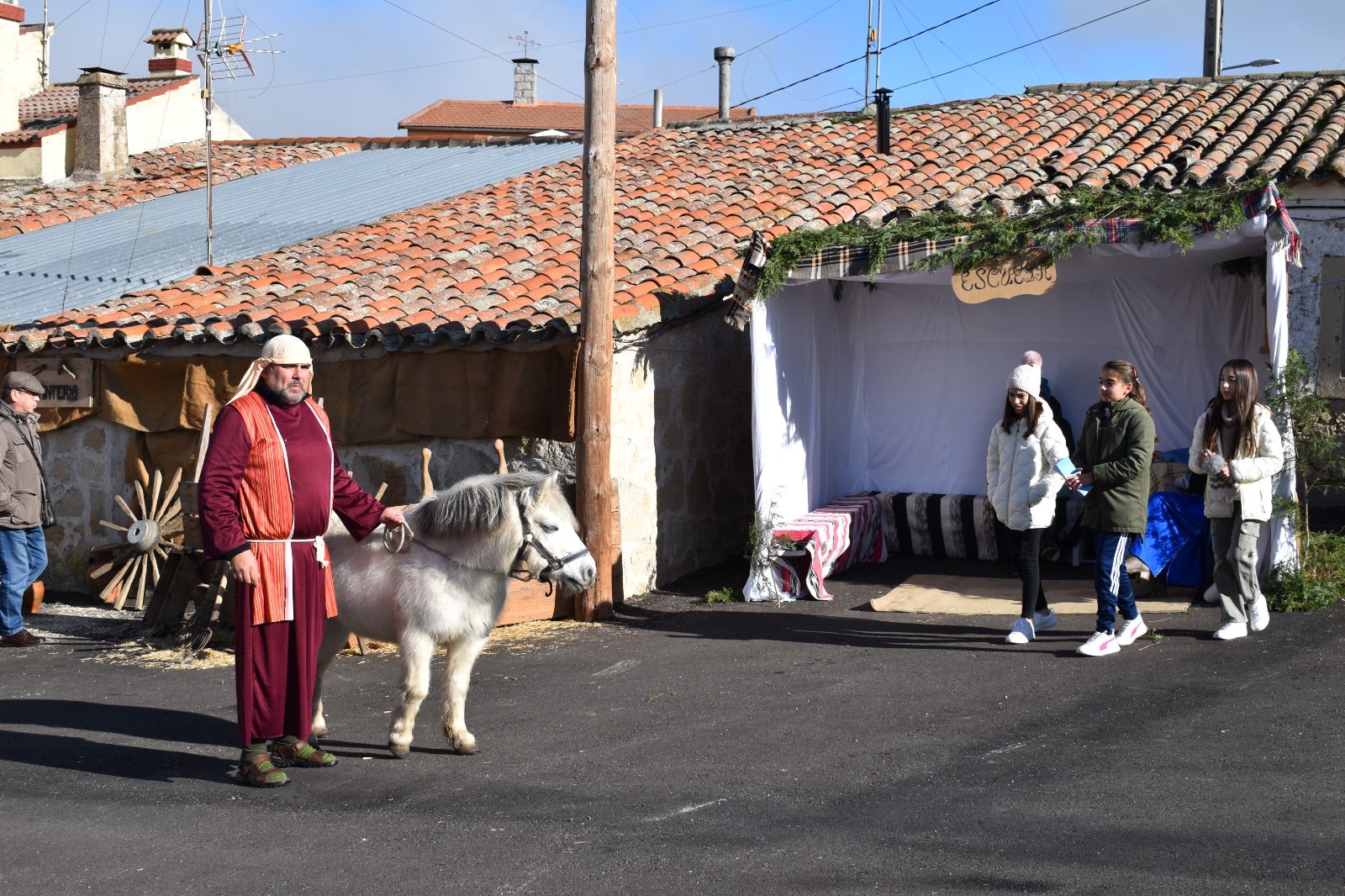 Navidad cargada de tradición con los primeros belenes vivientes