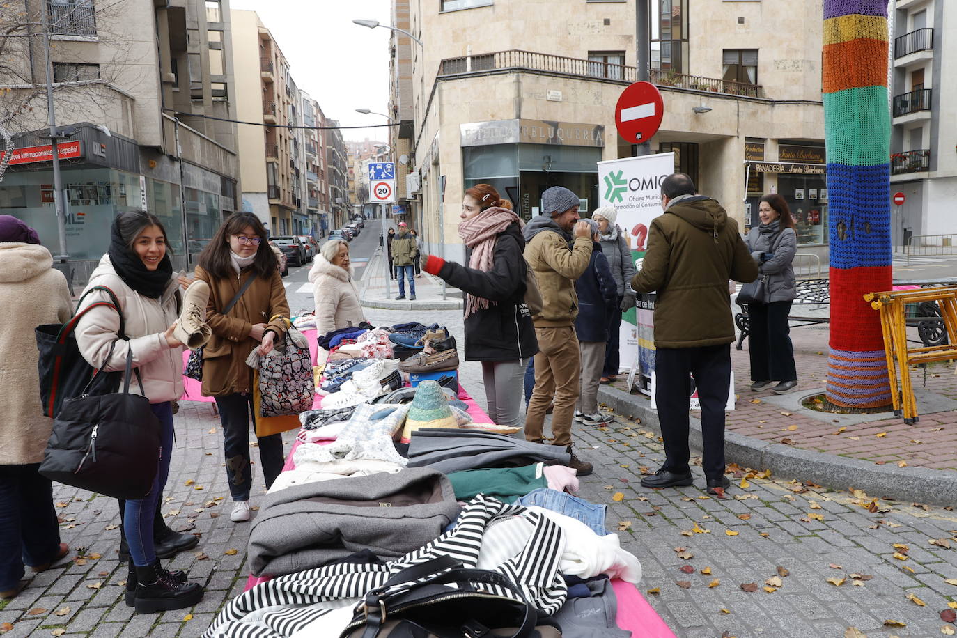 El barrio del Oeste rescata el espíritu del trueque