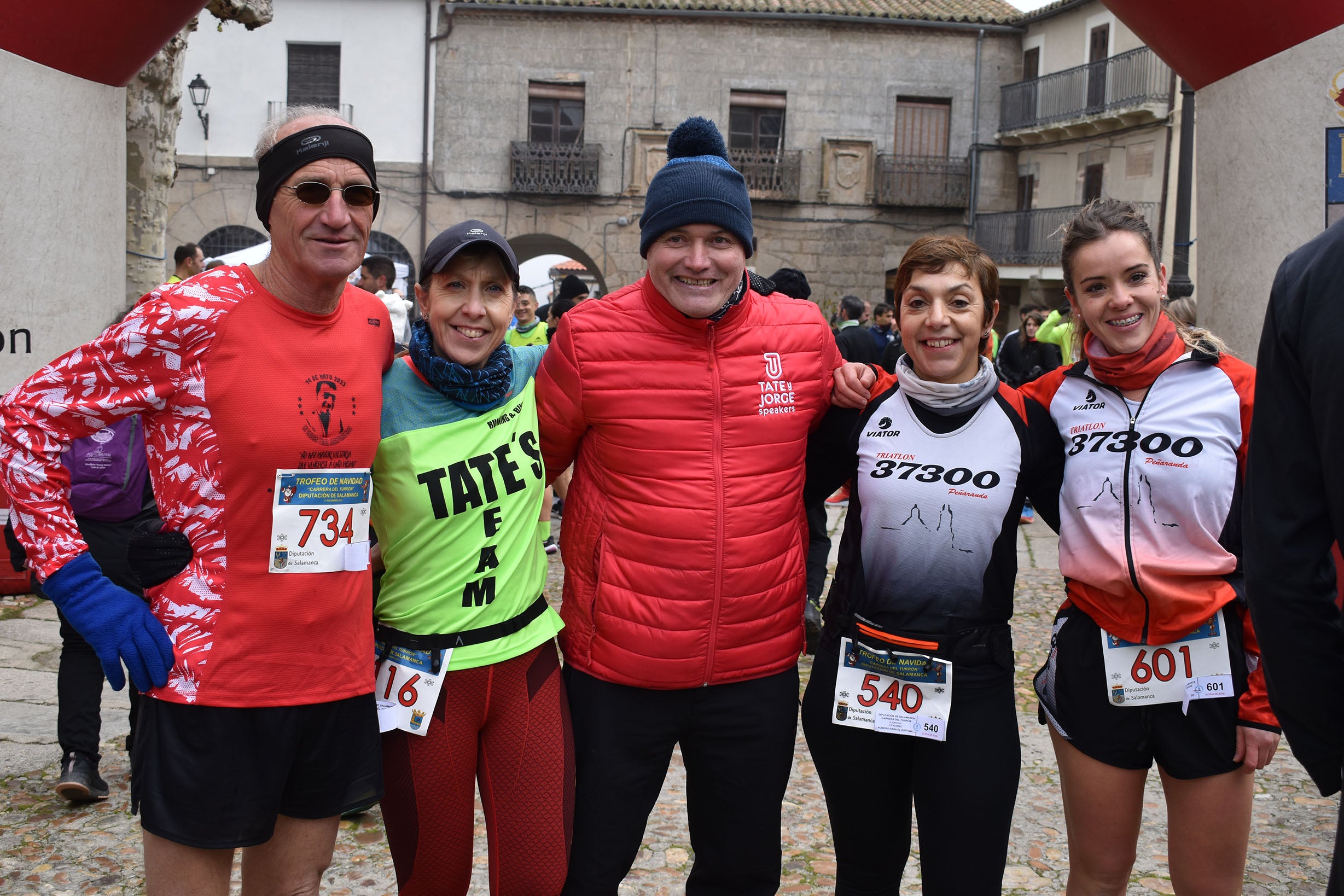 Yanis Sánchez y Andrea Jaén ganan la Carrera del Turrón de la Diputación en Ledesma