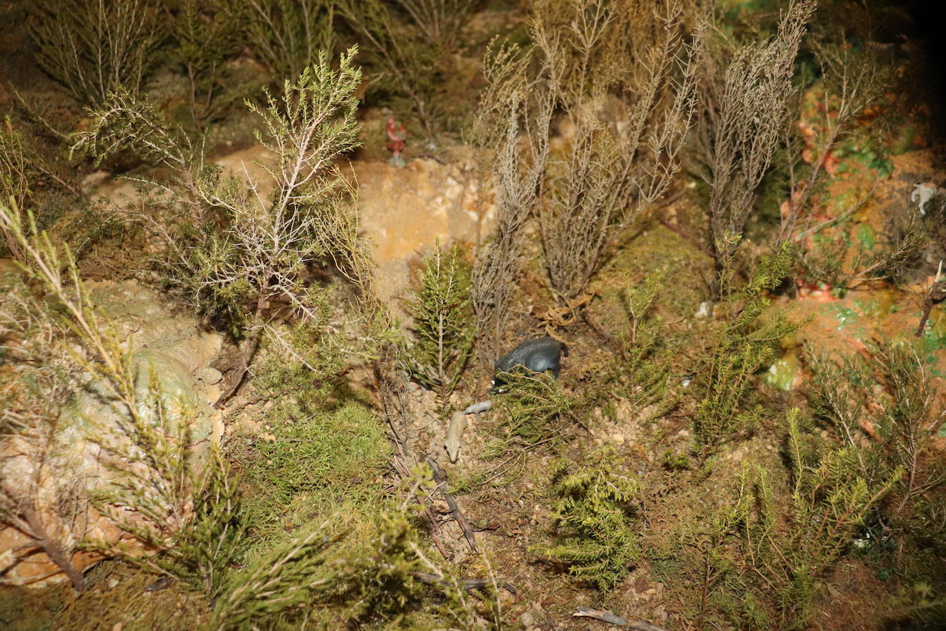 El belén serrano de San Esteban de la Sierra rinde homenaje a Marco Pérez