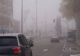 Niebla en Salamanca.