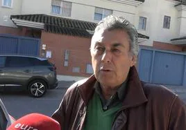 Antonio Rivera, hermano de Paquirri, ante los medios de comunicación.