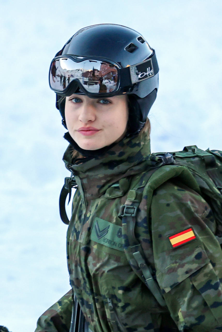 Todas las imágenes de la Princesa Leonor en su entrenamiento de esquí en el Pirineo Aragonés