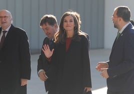 El arriesgado y comentado look de la Reina Letizia antes de Navidad