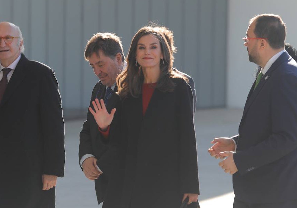 El arriesgado y comentado look de la Reina Letizia antes de Navidad