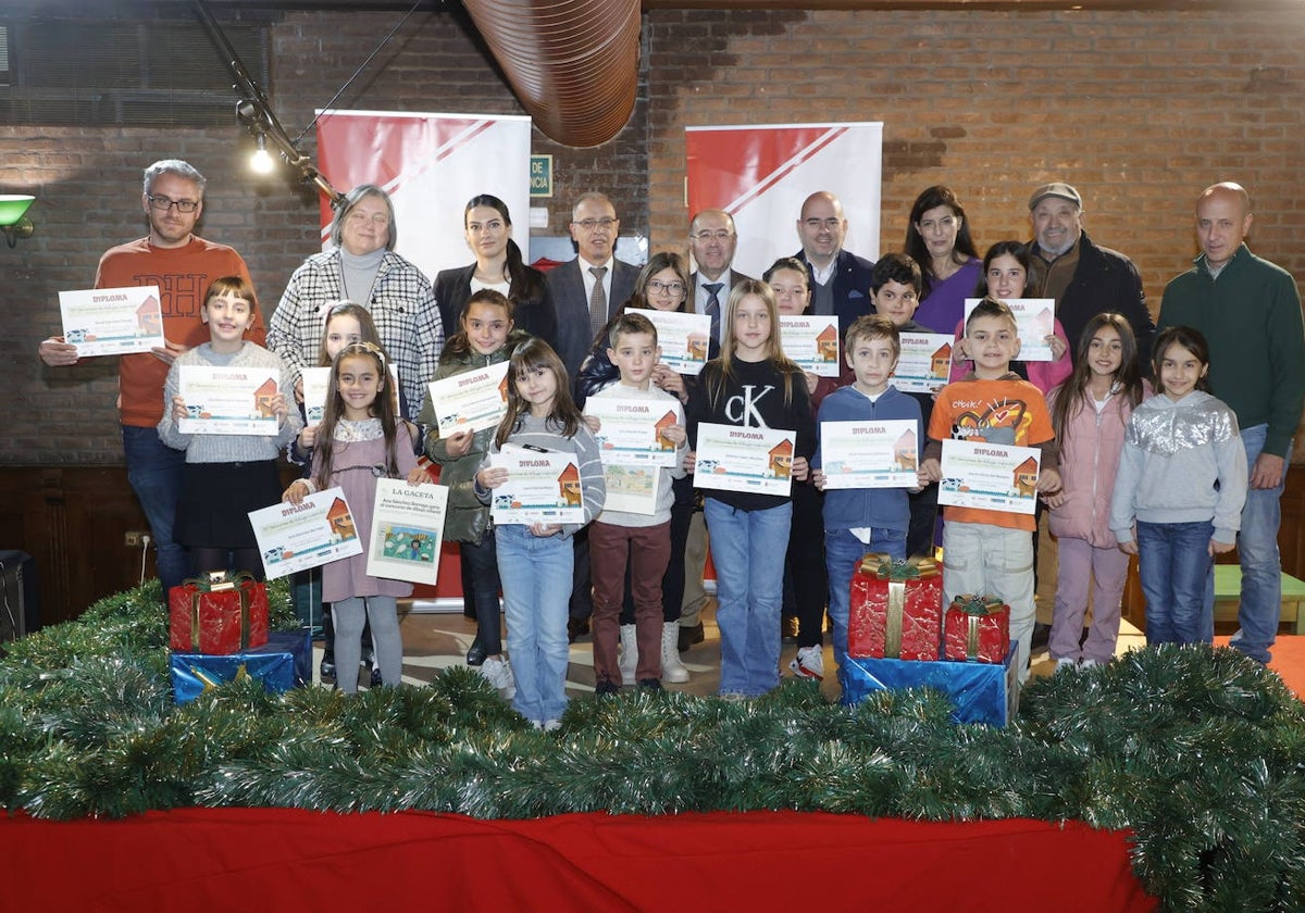 Mucho talento en la entrega de premios del Concurso de Dibujo Infantil de LA GACETA