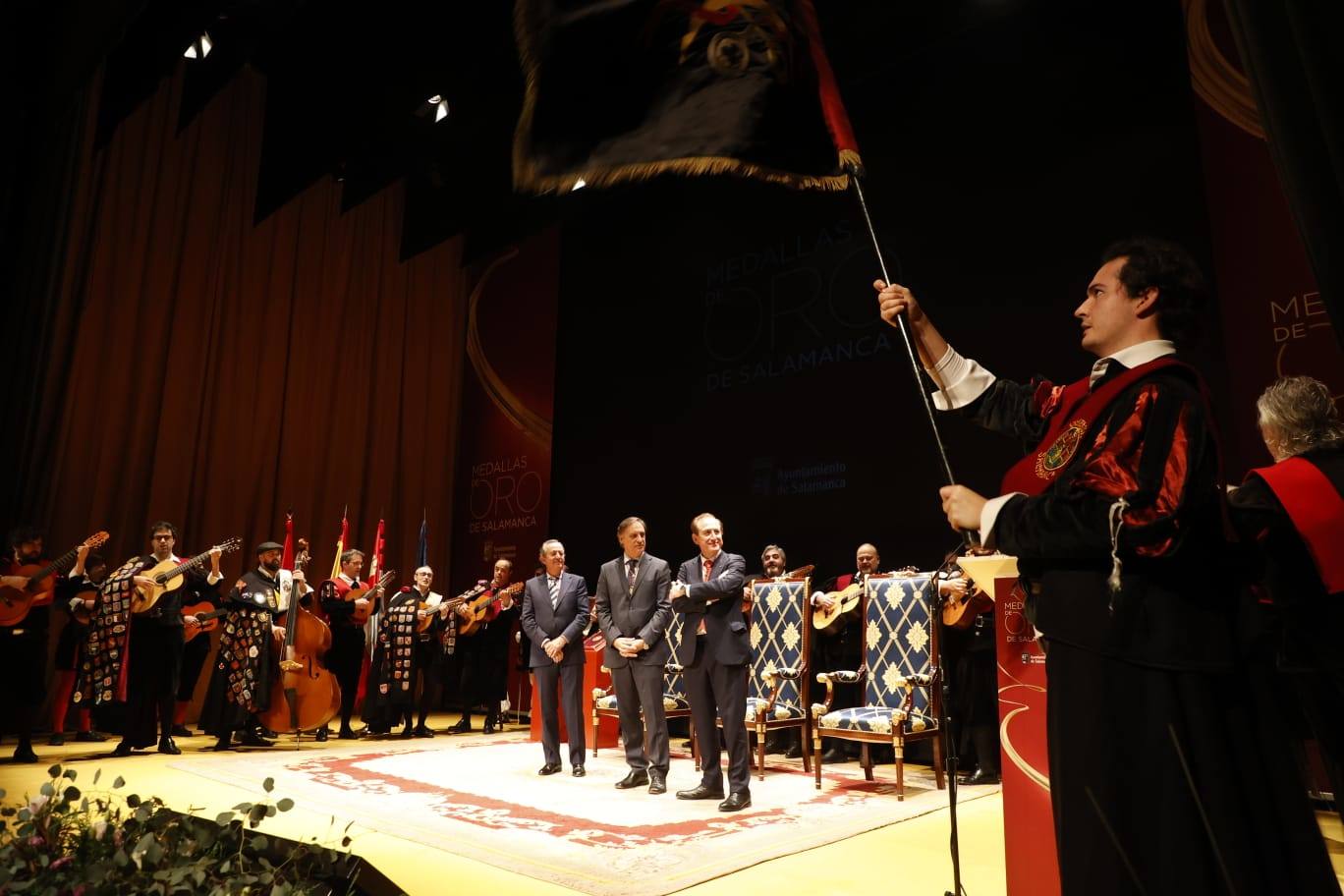 El acto de entrega de las Medallas de Oro de Salamanca, en imágenes