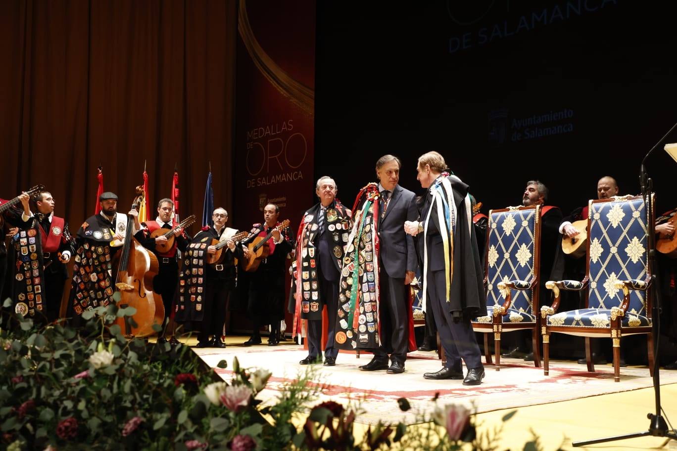 El acto de entrega de las Medallas de Oro de Salamanca, en imágenes