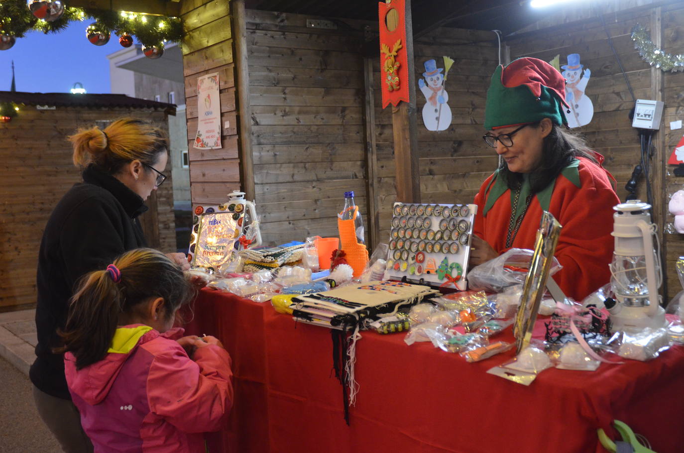 La antigua frontera oñorense se viste de Navidad