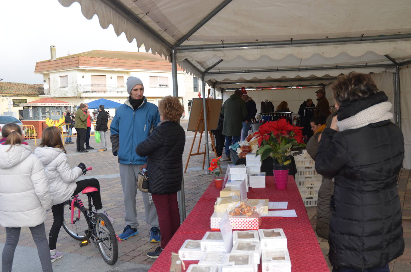 La Fuente de San Esteban celebra su primer mercado navideño