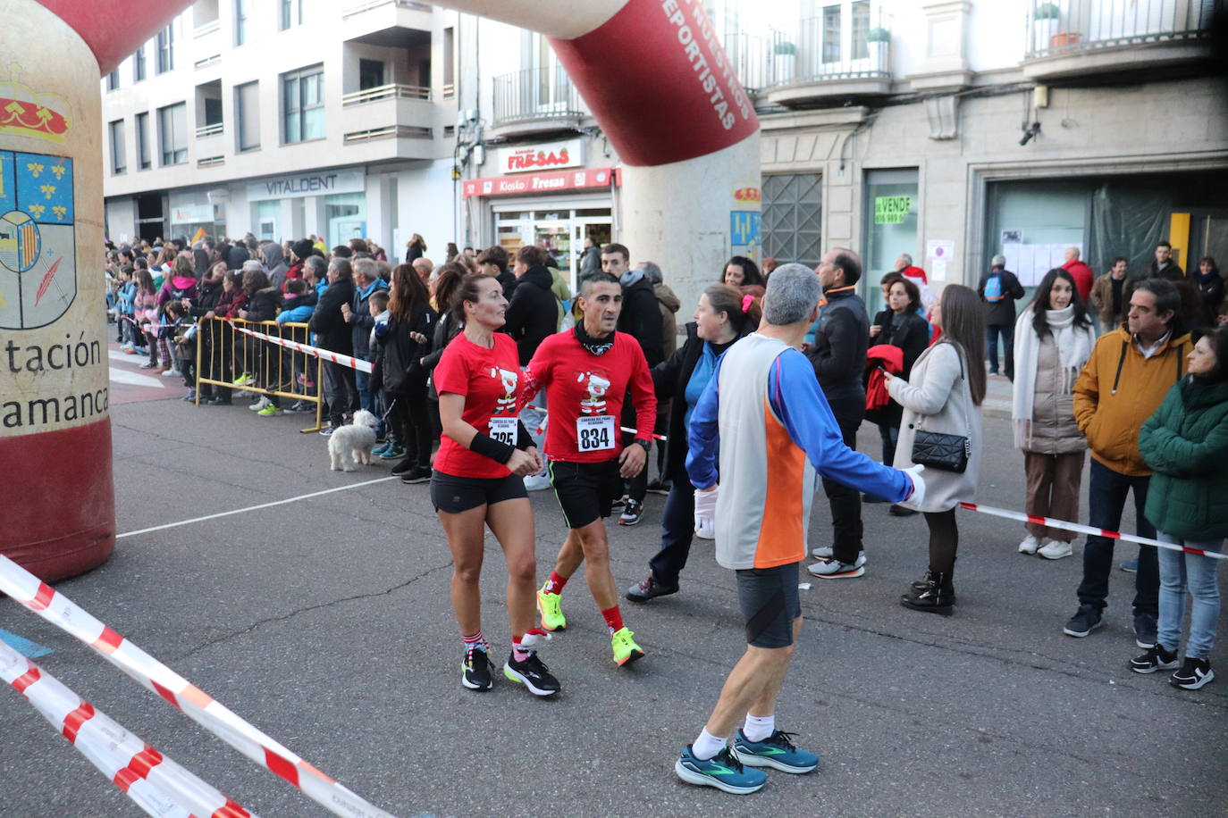 La carrera del pavo llena Béjar con más de 900 corredores