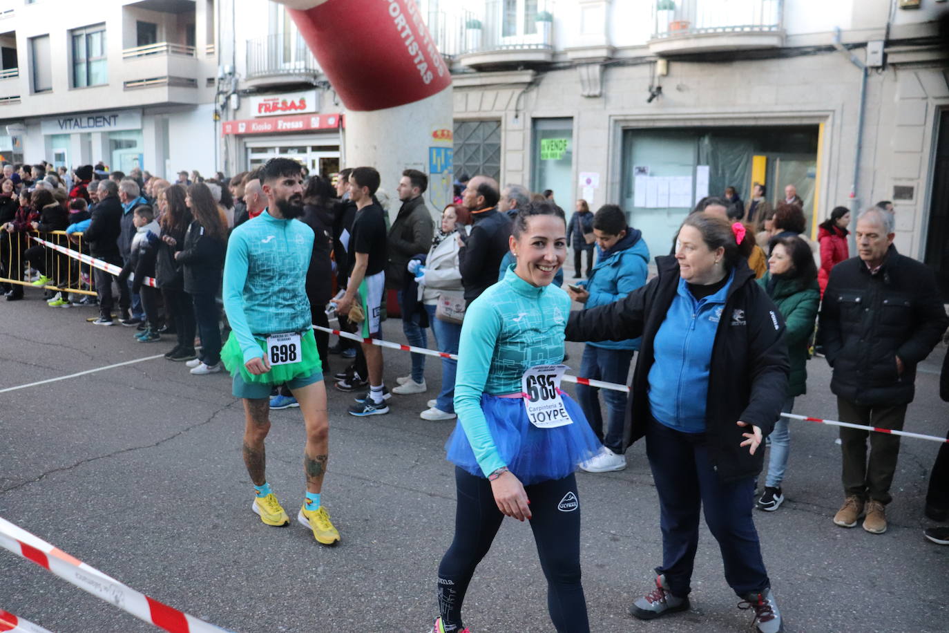 La carrera del pavo llena Béjar con más de 900 corredores