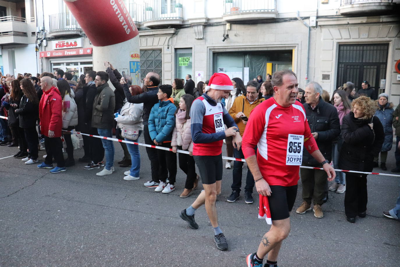 La carrera del pavo llena Béjar con más de 900 corredores
