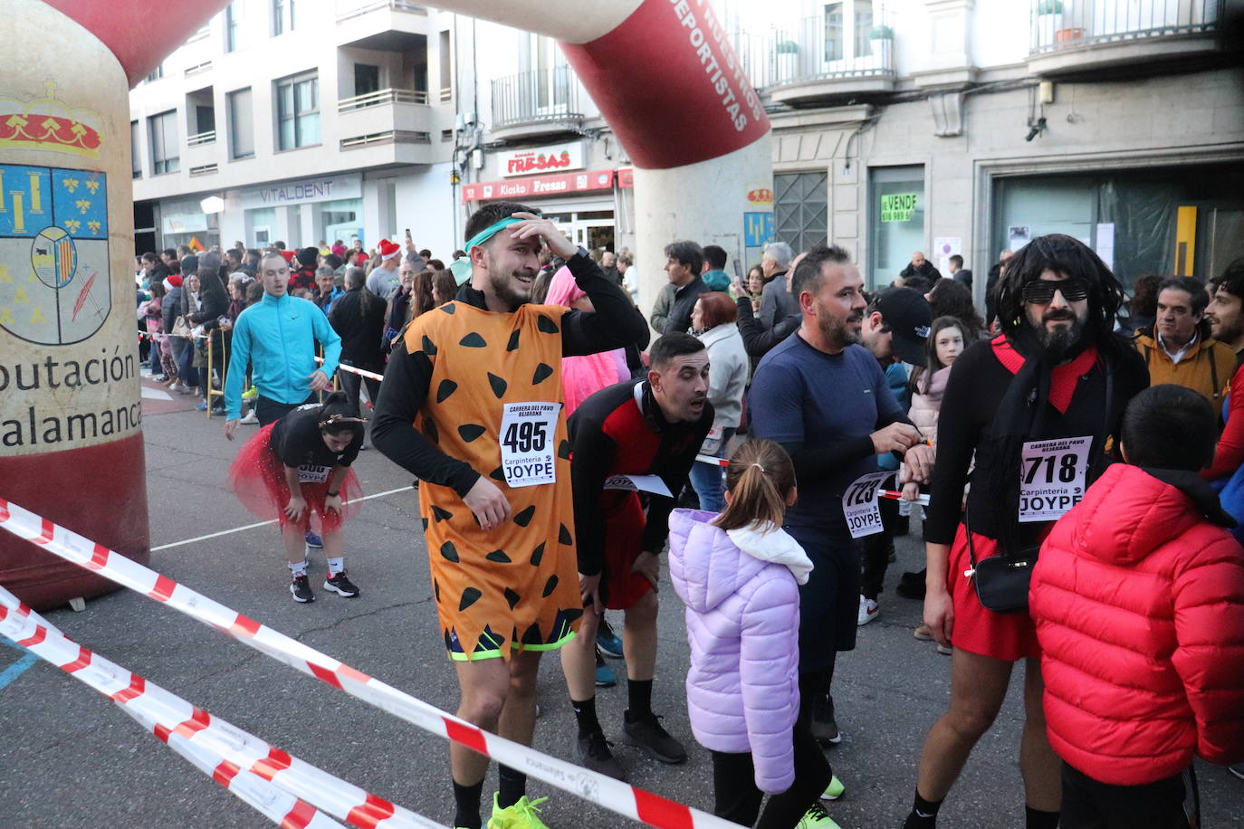 La carrera del pavo llena Béjar con más de 900 corredores