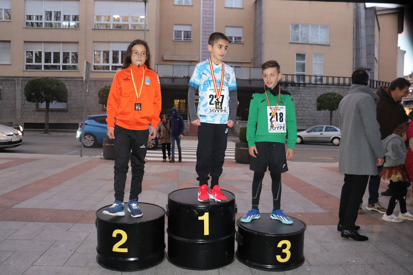 La carrera del pavo llena Béjar con más de 900 corredores