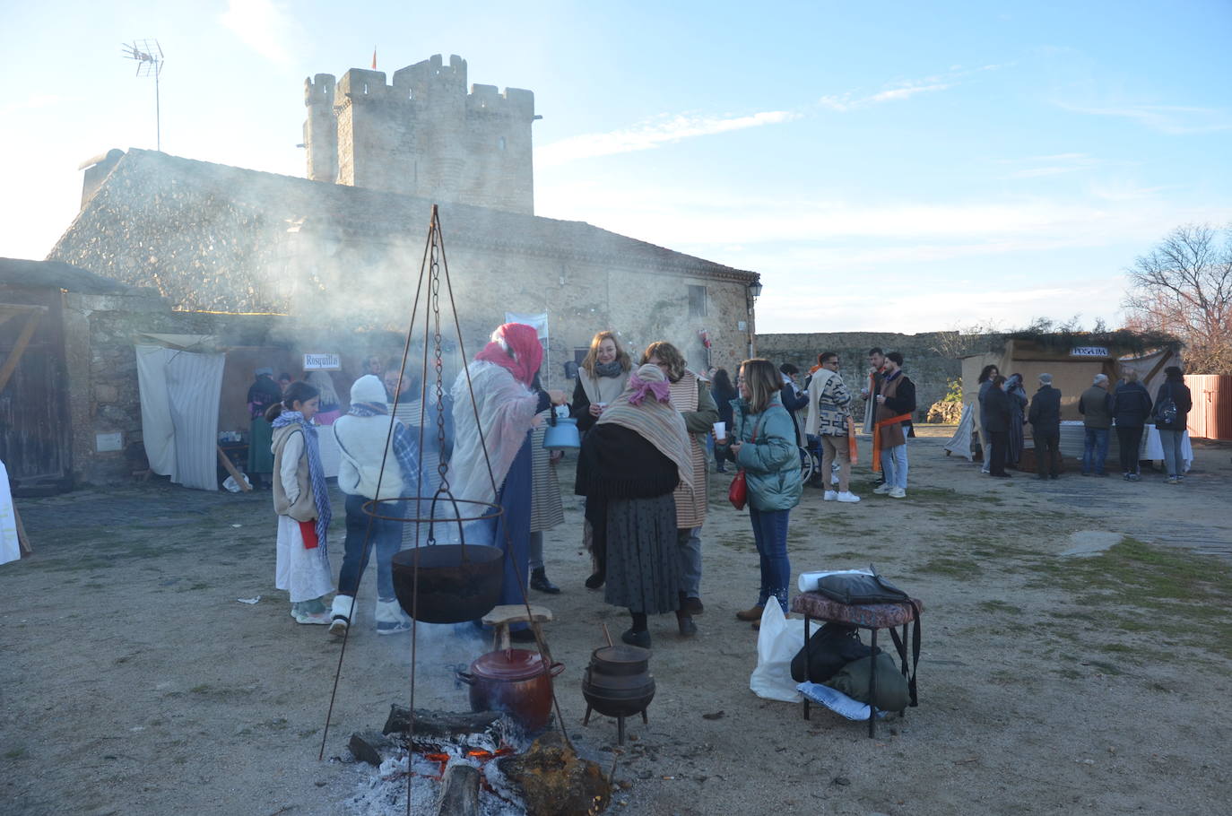 Belén viviente con aire medieval en San Felices de los Gallegos