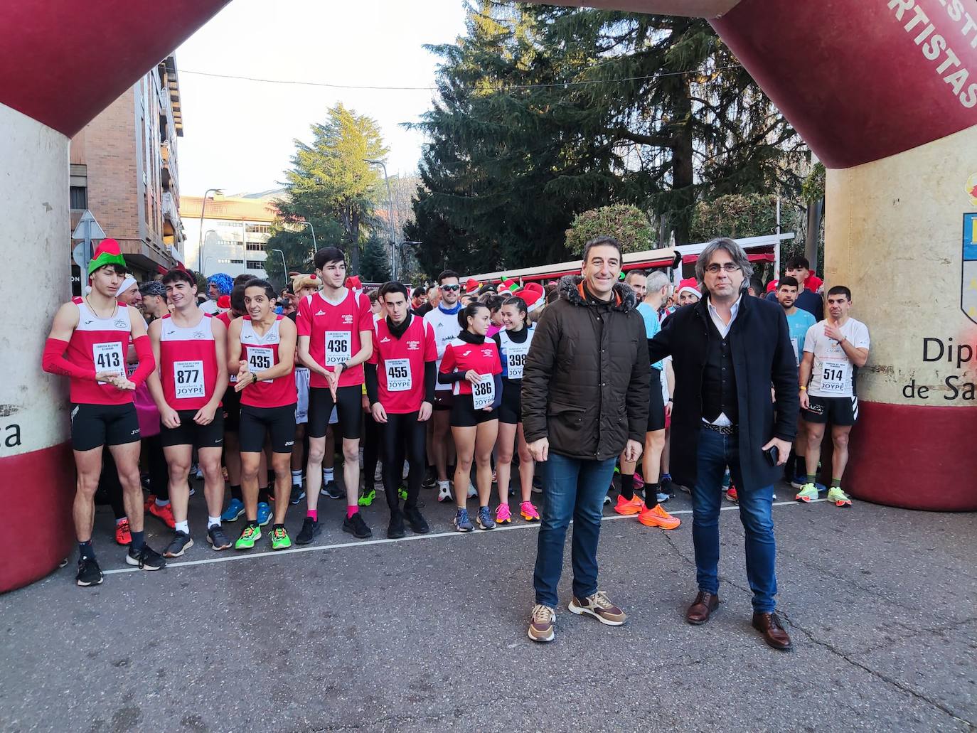 La carrera del pavo llena Béjar con más de 900 corredores