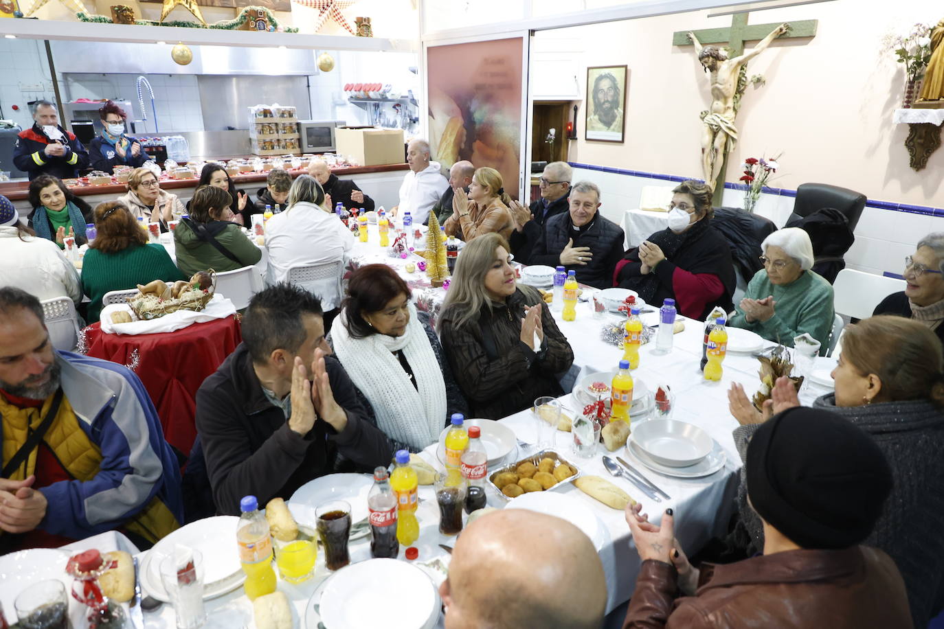 Una Nochebuena mucho mejor gracias al Comedor de los Pobres